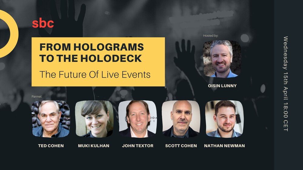 From Holograms To The Holodeck, The Future Of Live Events