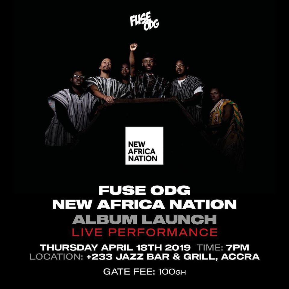 Fuse ODG album launch, Ghana, 18th April